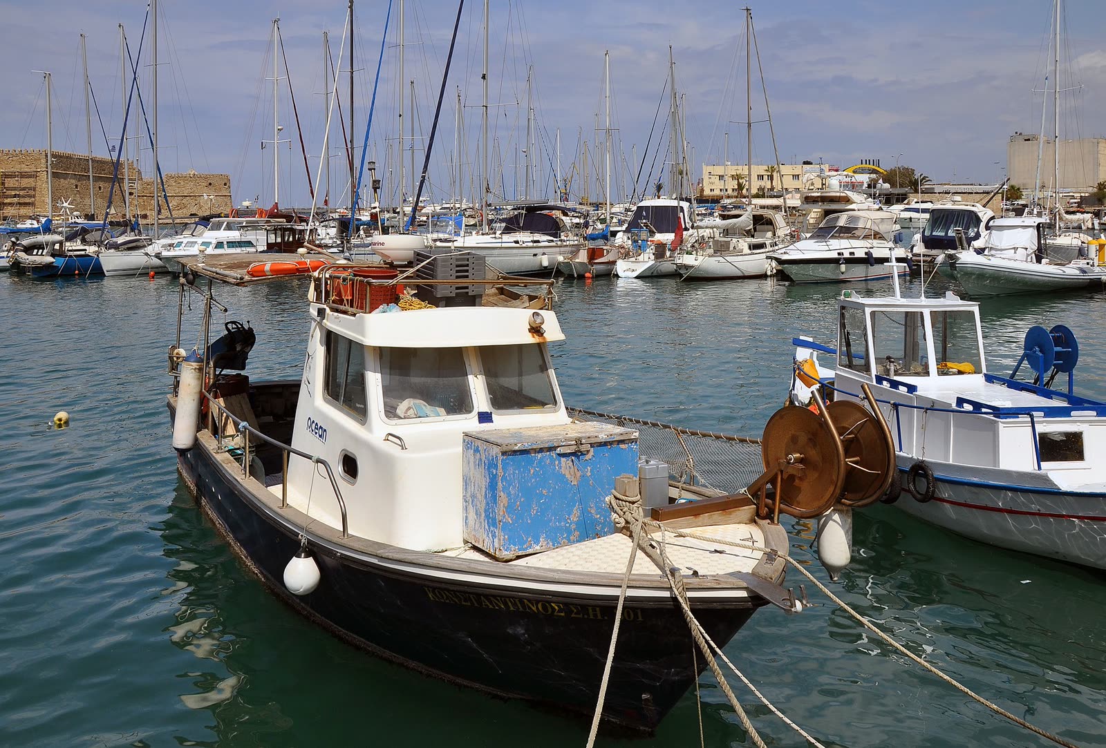 Το ενετικό φρούριο Κούλε στο λιμάνι του Ηρακλείου