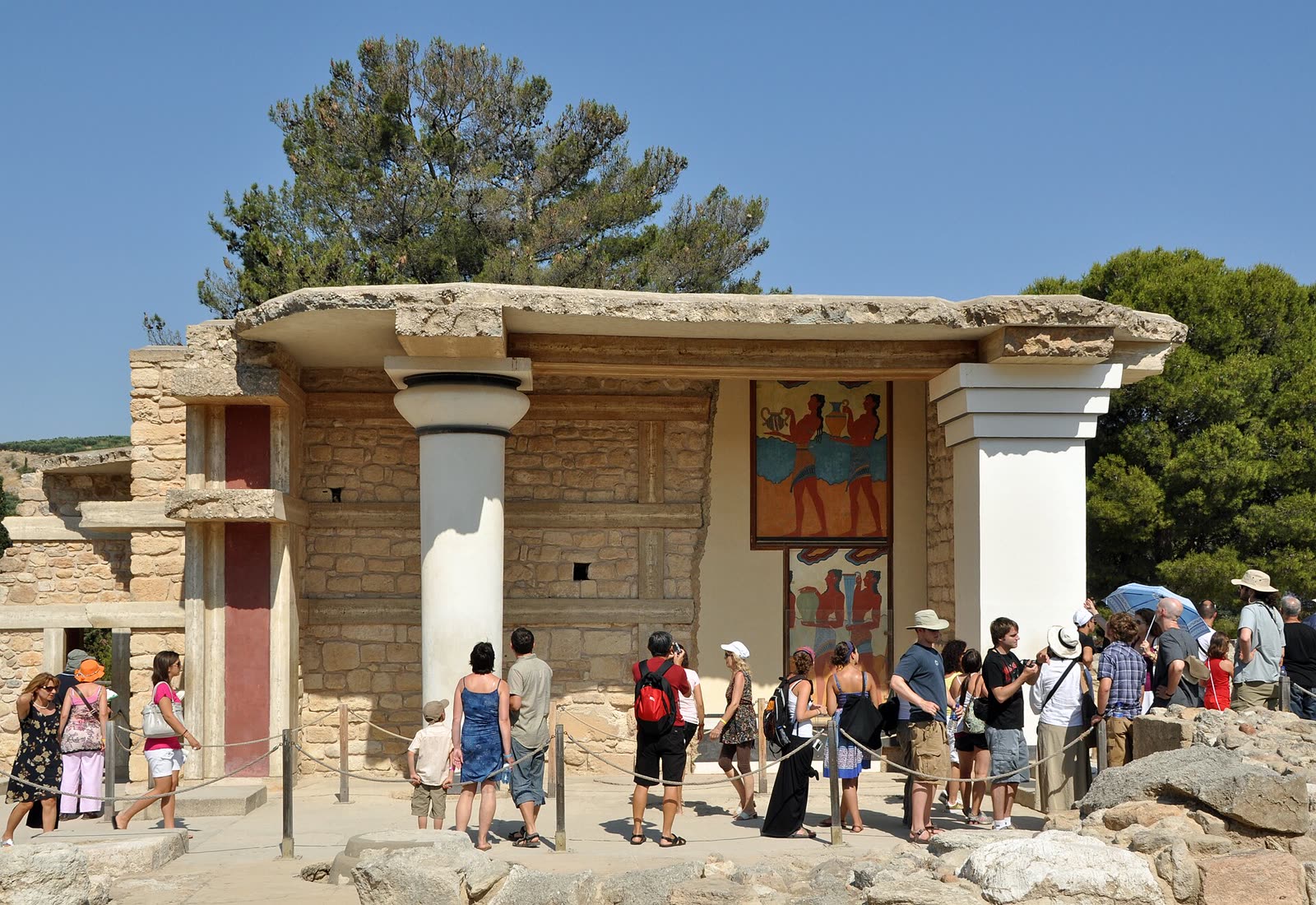 Το μινωικό ανάκτορο της Κνωσού